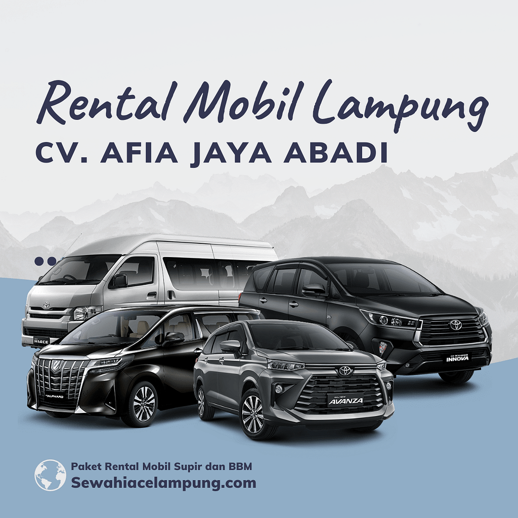 4 Rekomendasi Info Rental Mobil di Lampung Rental Mobil Di Lampung