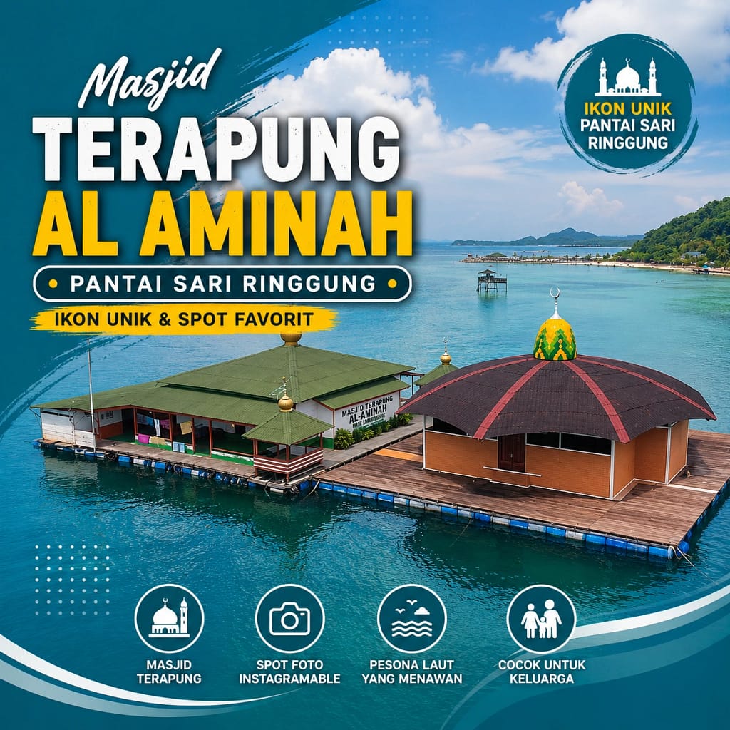 Masjid Pantai Sari RInggung Lampung