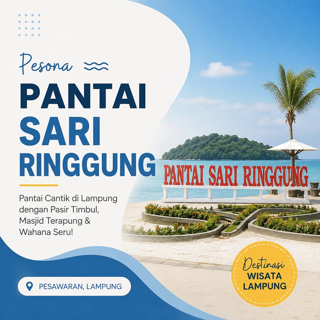 Pantai Sari ringgung Lampung