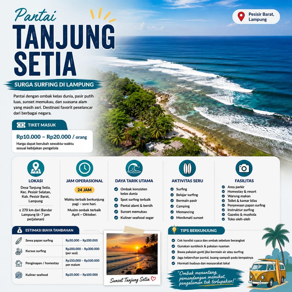 Wisata Pantai tanjung Setia