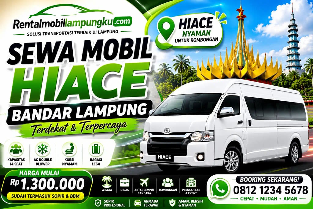 Sewa Hiace Bandar Lampung Terdekat