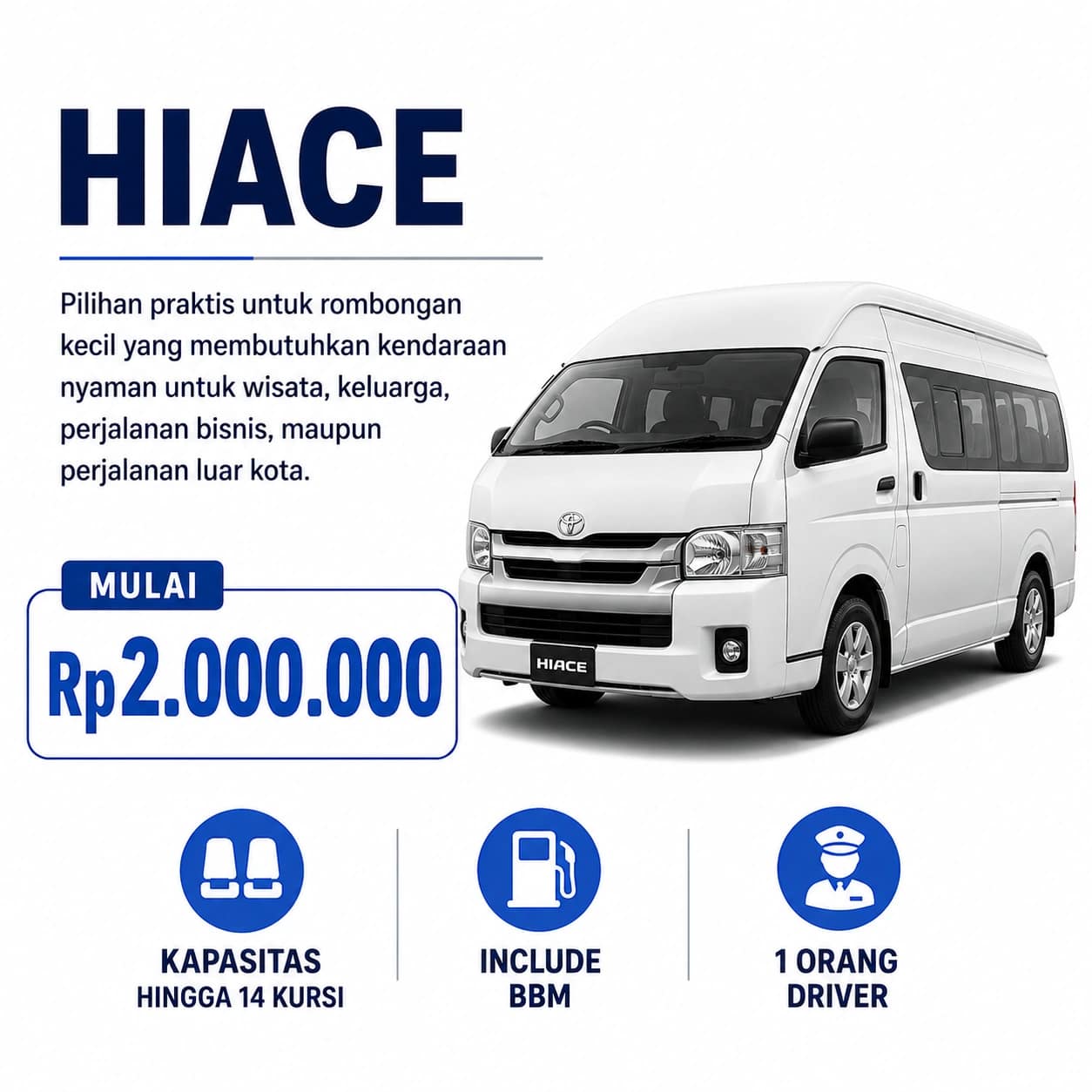 Sewa Bus SKYBUS Sukadana Lampung Timur sewa hiace lampung skybus