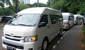 Sewa Hiace Bandar Lampung 1,3 Juta Dalam Kota Supir + BBM