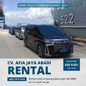 Rental Mobil Bandar Jaya Lampung Tengah Afia Jaya Abadi Sewa rental Mobil Lampung