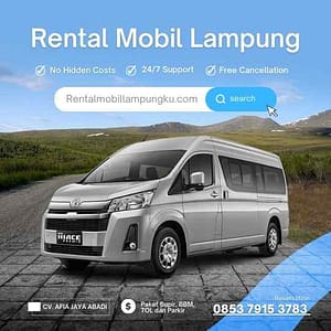 Rental Mobil Lampung CV AFIA JAYA ABADI Paket rental mobil Rental Elf Lampung Wisata Pantai Lampung