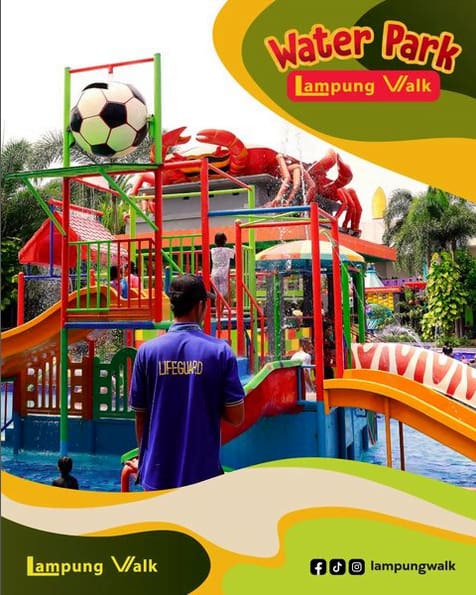 Lifeguard lampung walk water park