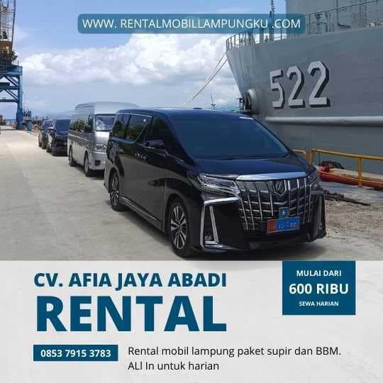 Afia Jaya Abadi Sewa rental Mobil Lampung