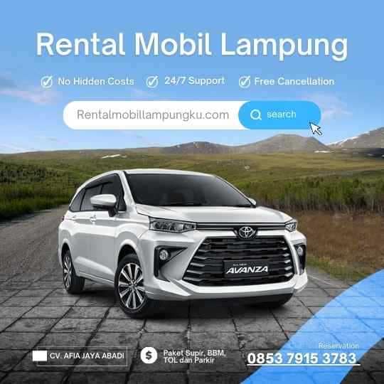 rental mobil lampung kota bandar lampung