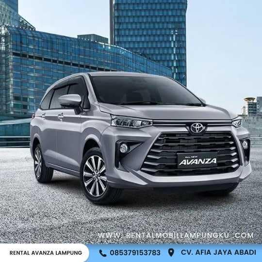 Rental Mobil Lampung Selatan Paket Hemat ALL in Rental Toyota Avanza Lampung 2023 (1)