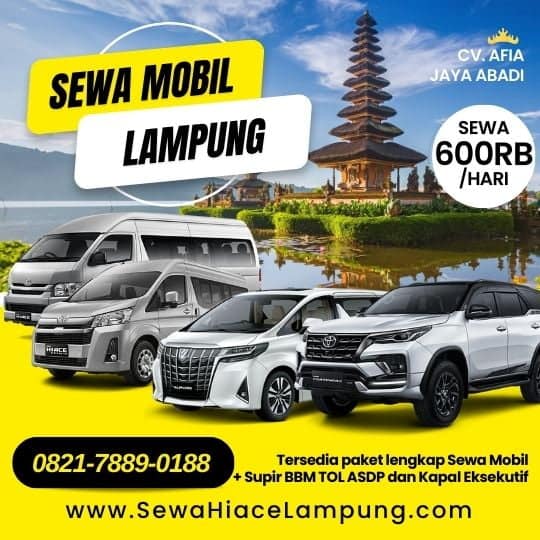 Rental Alphard Lampung Premium Paket Supir dan BBM Jasa Rental Mobil Lampung Paket Supir dan BBM dalam Kota