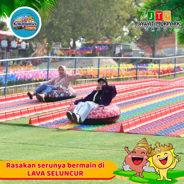 Lampung park bakauheni : wisata di lampung selatan Lava Seluncur Lampung Park
