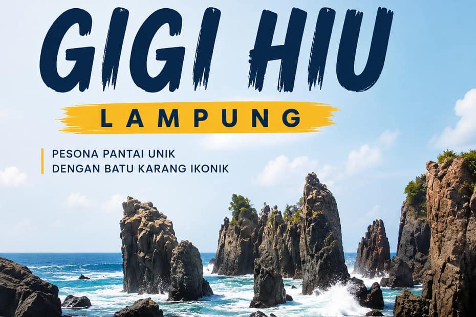 Wisata Pantai Gigi Hiu Lampung