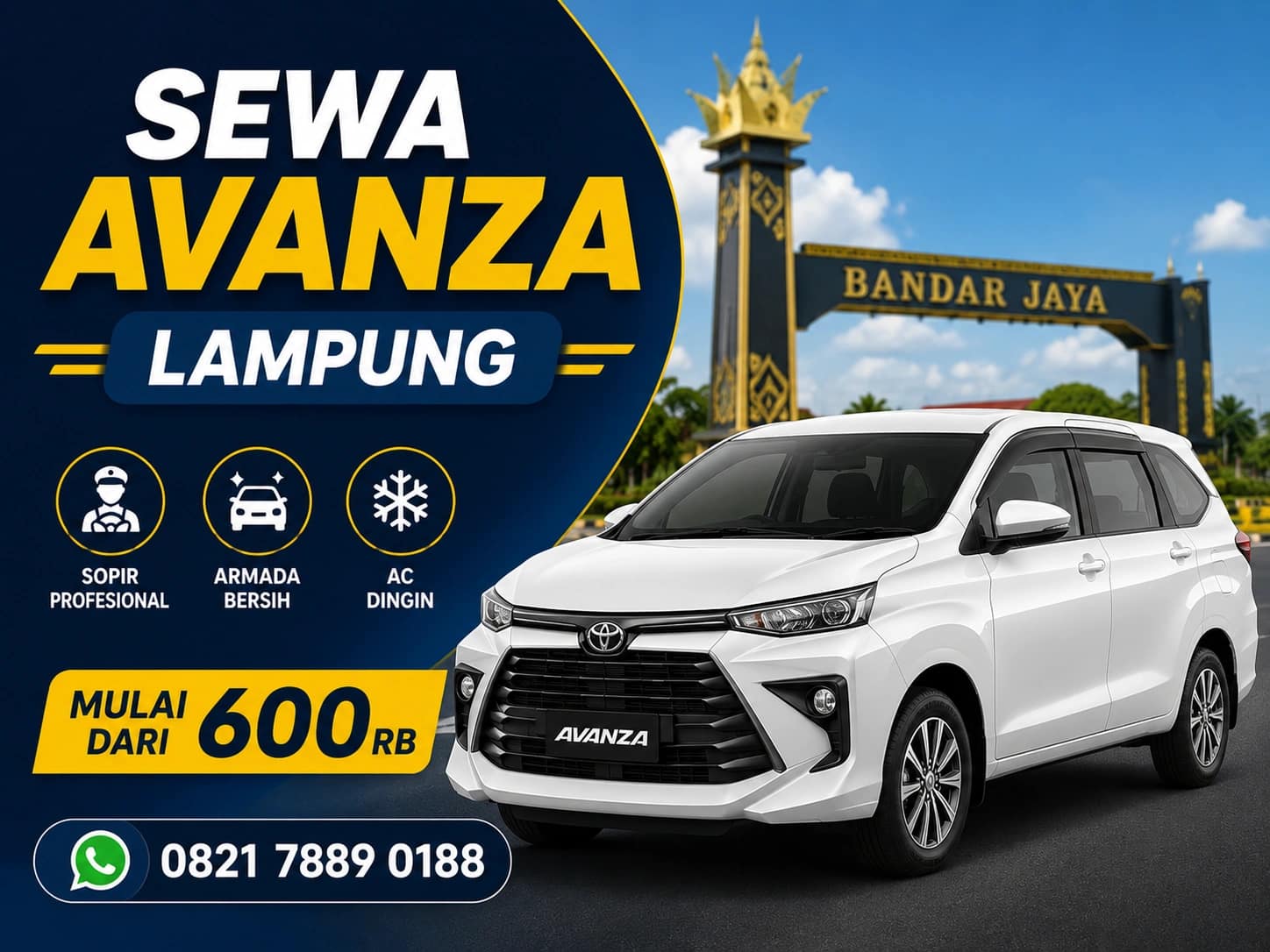 Sewa Avanza Lampung