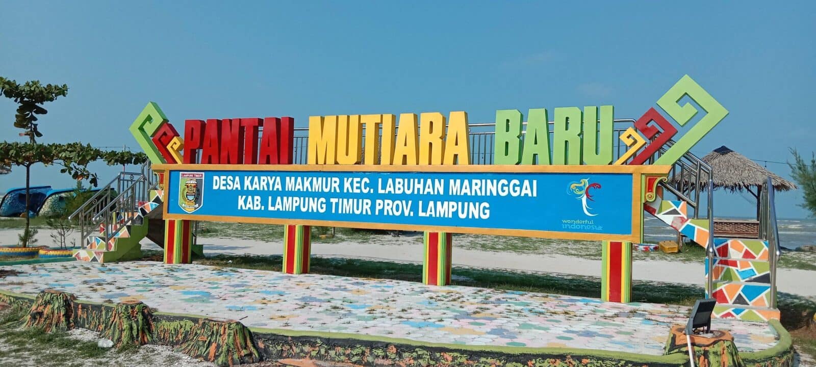 Pantai Mutiara Baru Lampung Timur, Wisata Pantai dengan Suasana Alami 5