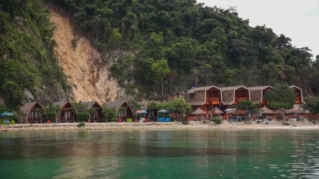 Wisata Pantai Pulau Tegal Mas Lampung 12
