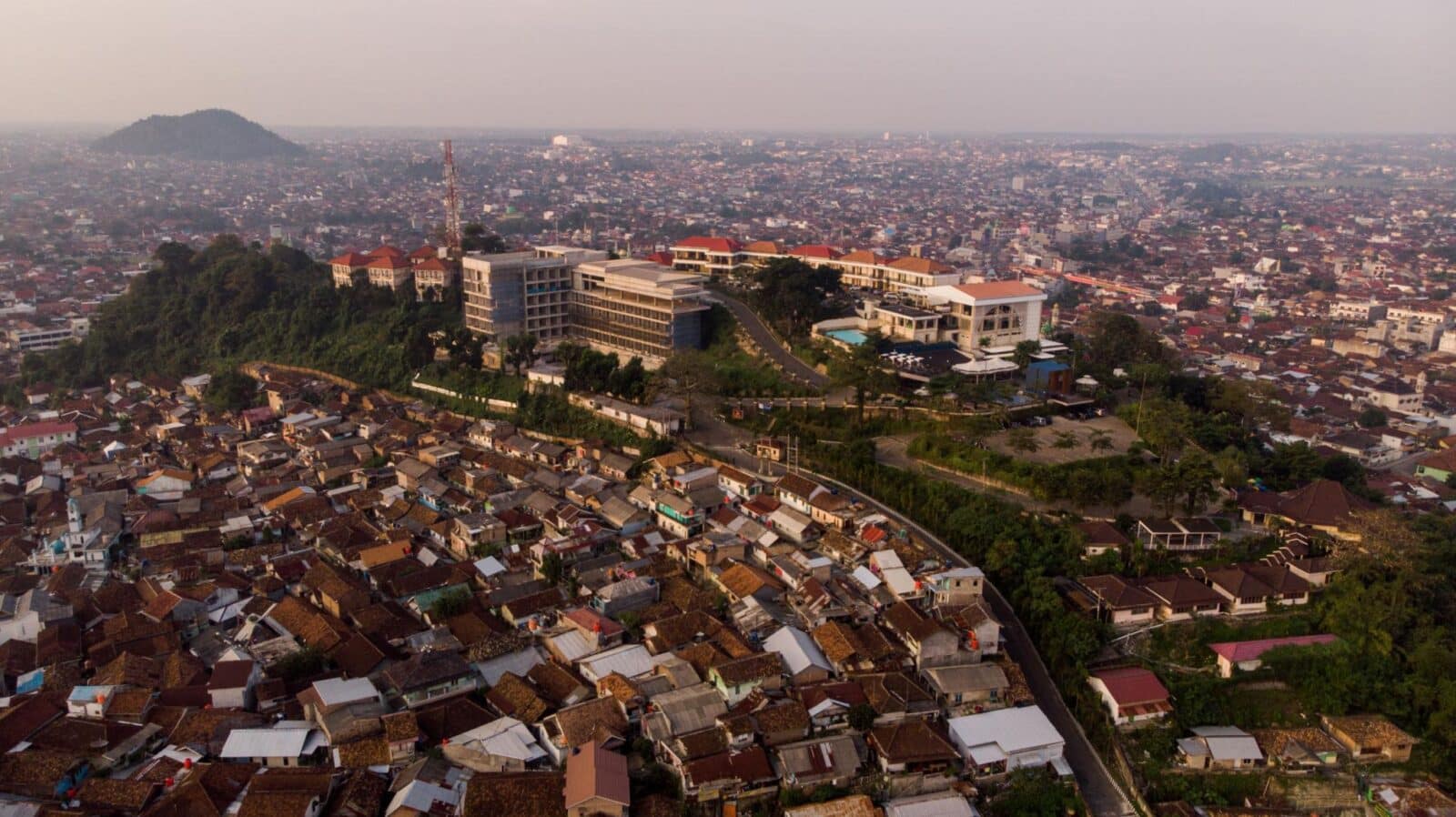 View Kota Bandar Lampung dari Ketinggian 4