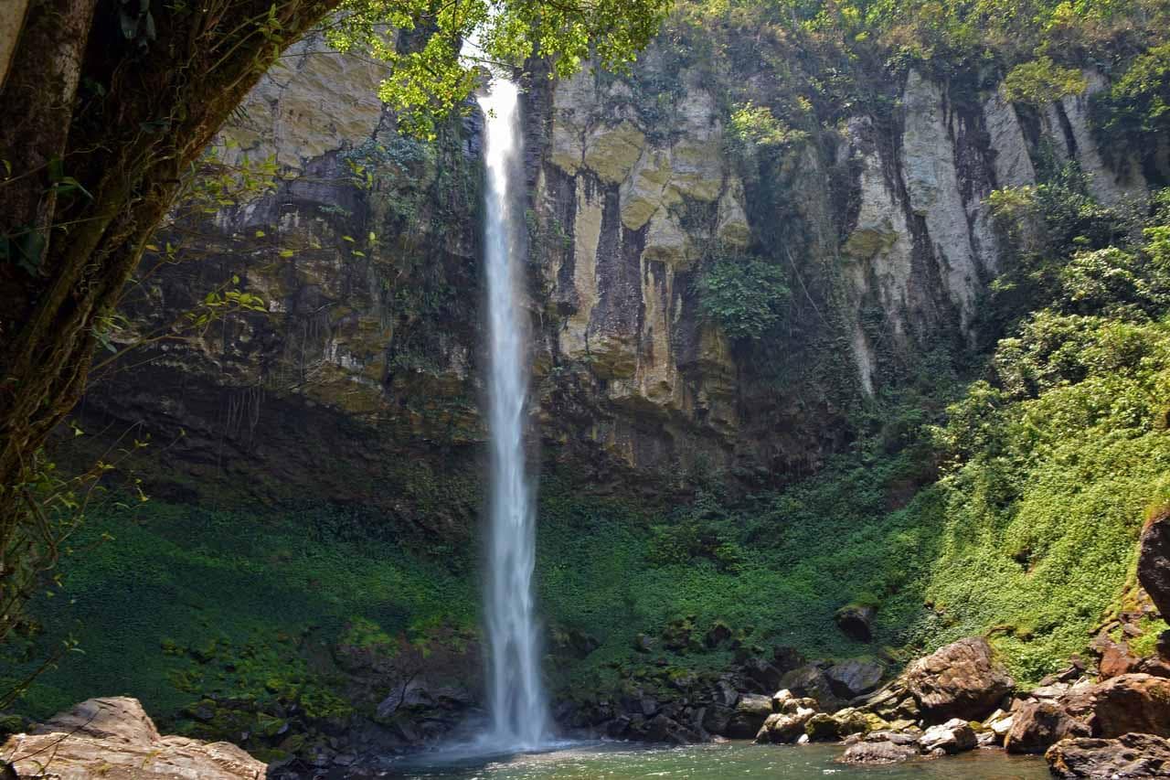 Air Terjun Putri Malu Way Kanan wisata