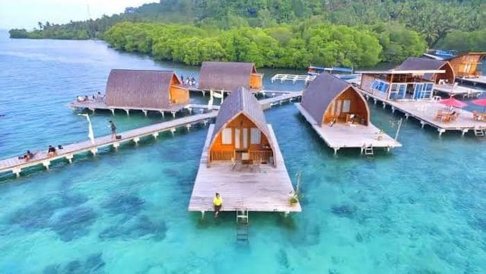Wisata Pantai Pulau Tegal Mas Lampung 10